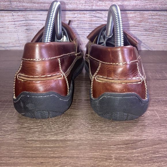 Men’s JOHNSTON & MURPHY Fowler Kiltie Tassel Style 25-8334 - Size 8 Sheepskin - Picture 6 of 14